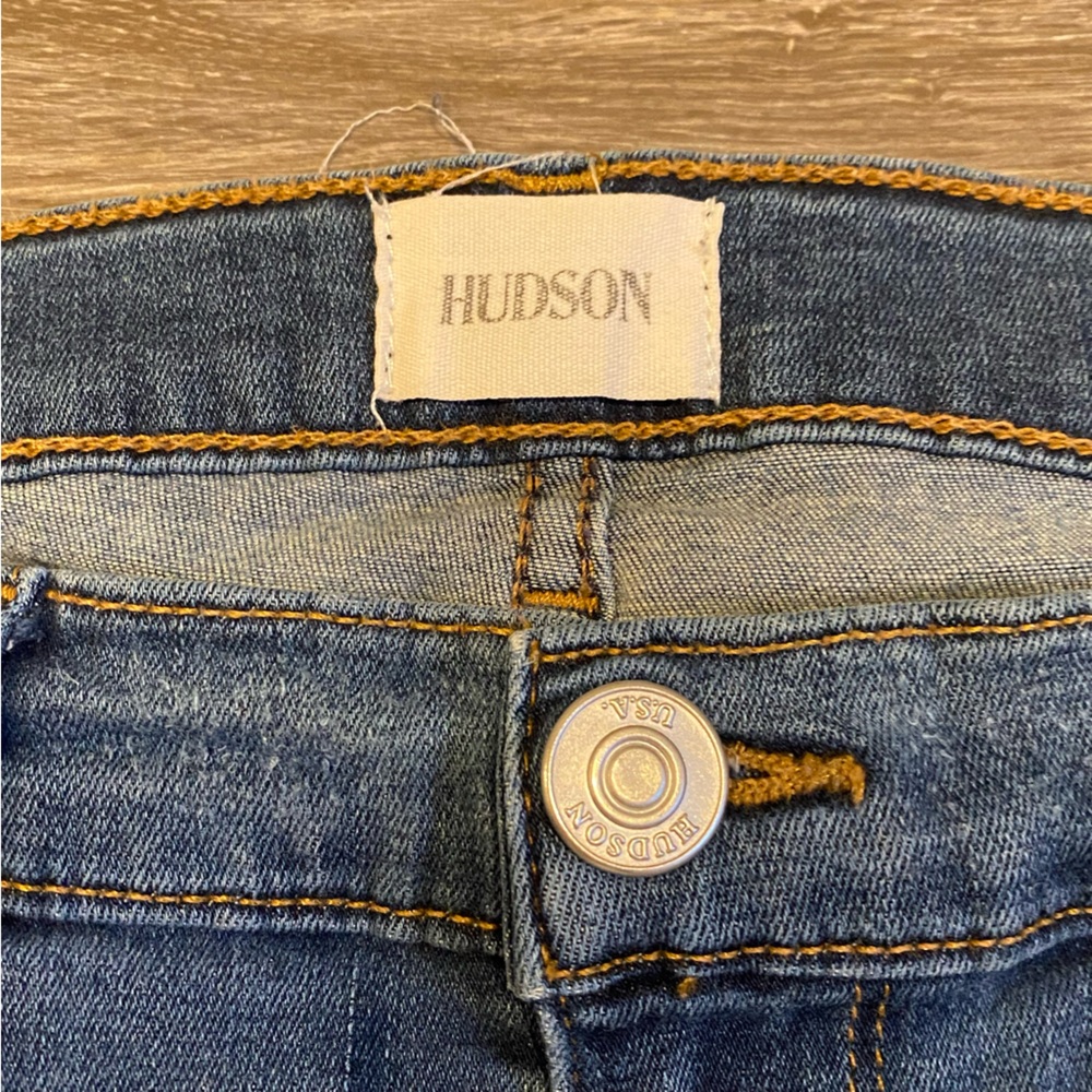 Hudson 28 Krista Super Skinny Crop Jeans - Picture 3 of 10